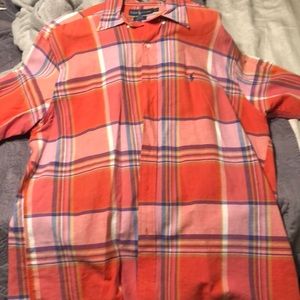 Men’s L Polo Ralph Lauren button-up short-sleeve